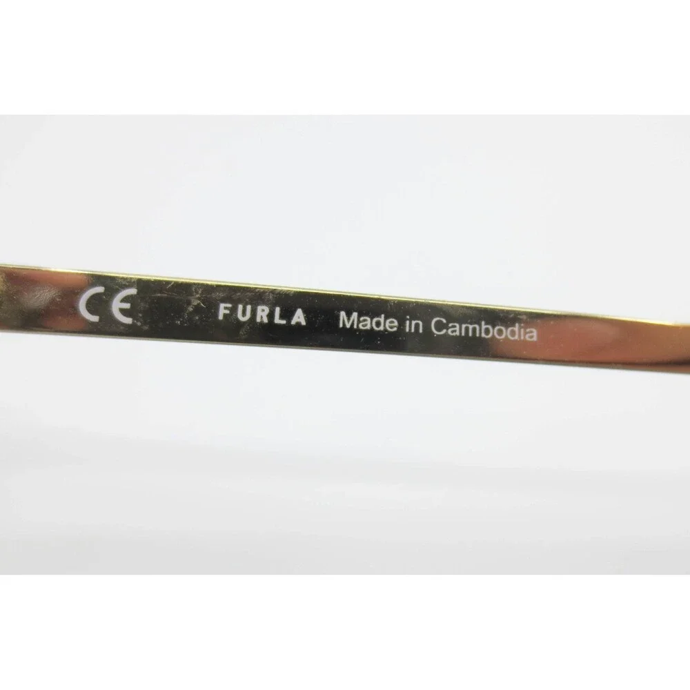Furla VFU615K Green Tortoise Cat Eye Eyeglasses Frames 53-18-140 COL.09GC